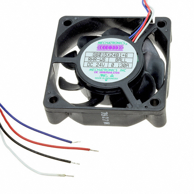 Mechatronics G6015X24B1+6-RHR-WS 60x60x15mm DC axial fan