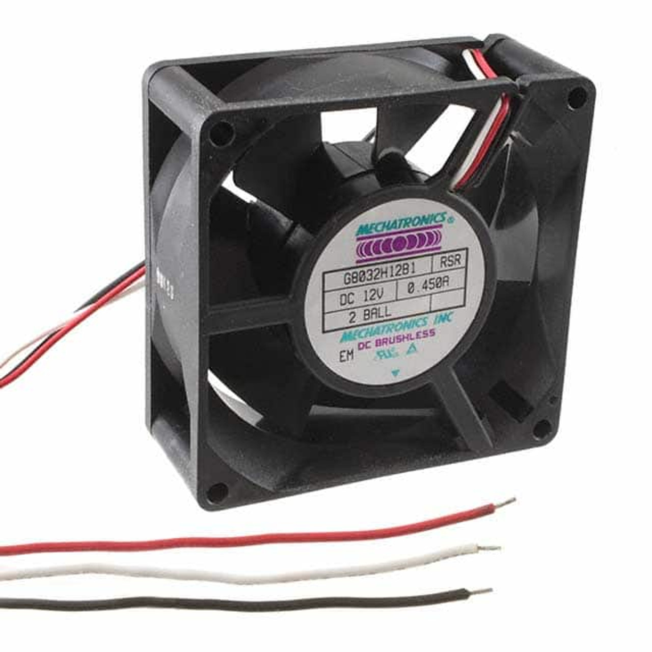 Mechatronics G8032H12B1-RSR-EM DC Axial Fan Mechatronics G8032H12B1-RSR-EM DC Axial Fan