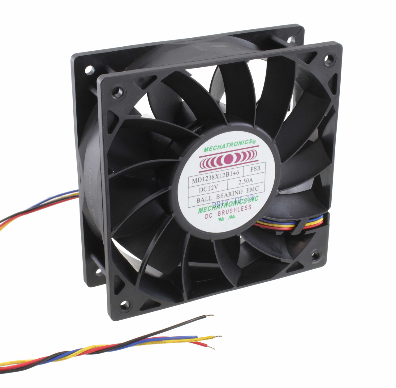 Mechatronics MD1238X12B1+6-FSR-EMC-L25 120x120x38mm DC axial fan