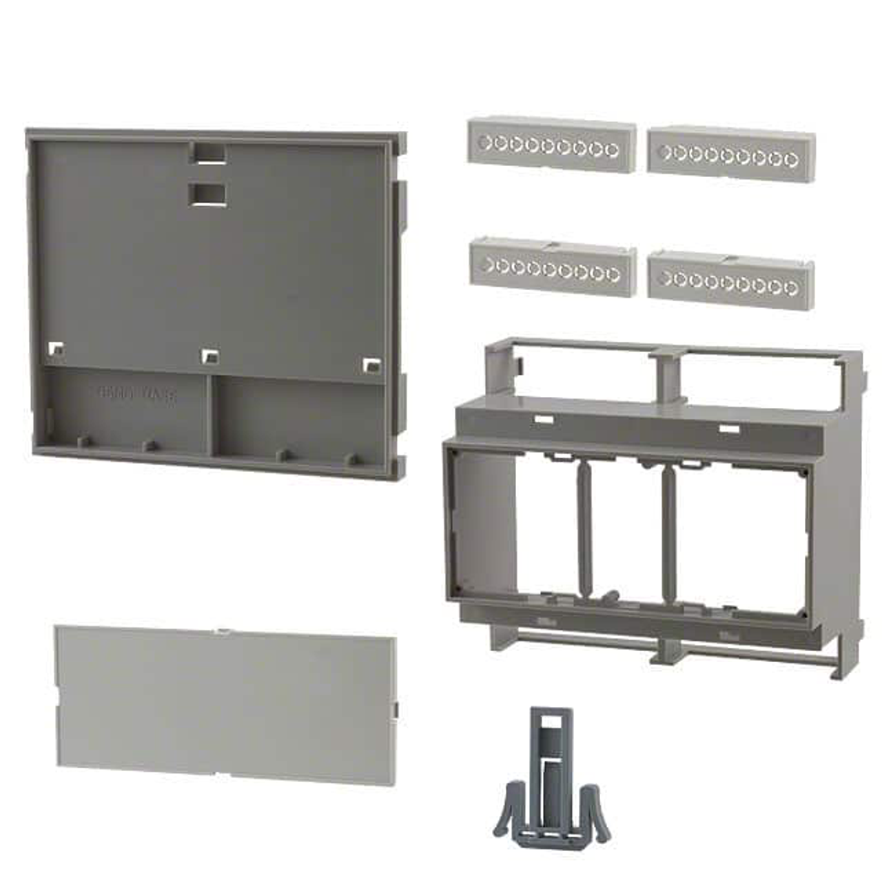 Bud Industries Inc. DMB-4773 Plastic Din-Rail Mount Box