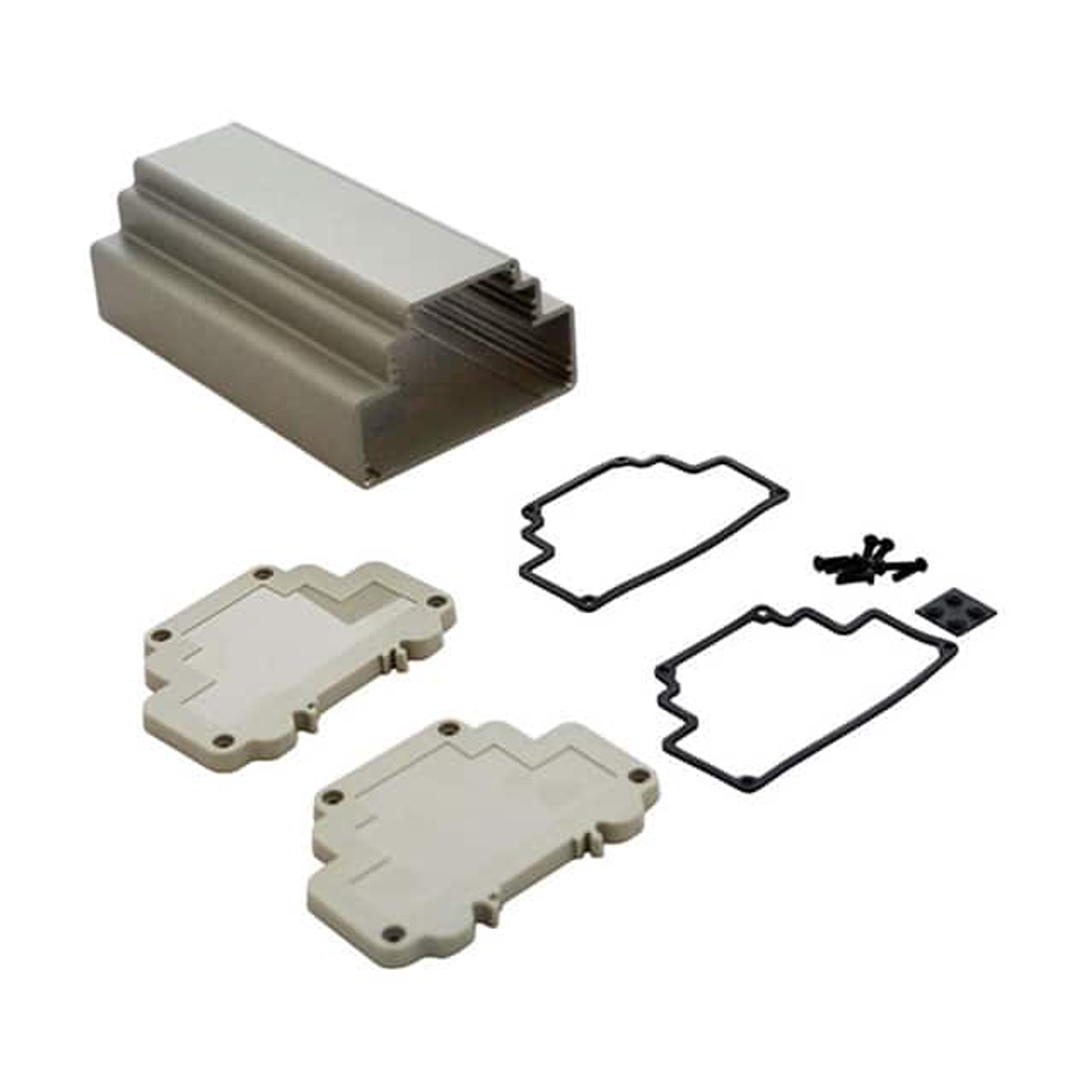 Bud Industries Inc. DMX-4781-G Din-Rail Mount Box Bud Industries Inc. DMX-4781-G Din-Rail Mount Box