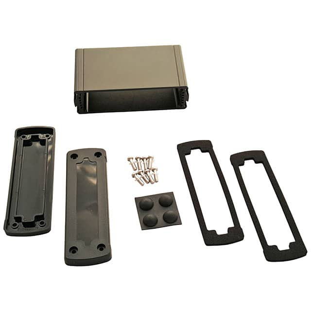 Bud Industries Inc. EXN-23353-BKP Aluminum Box