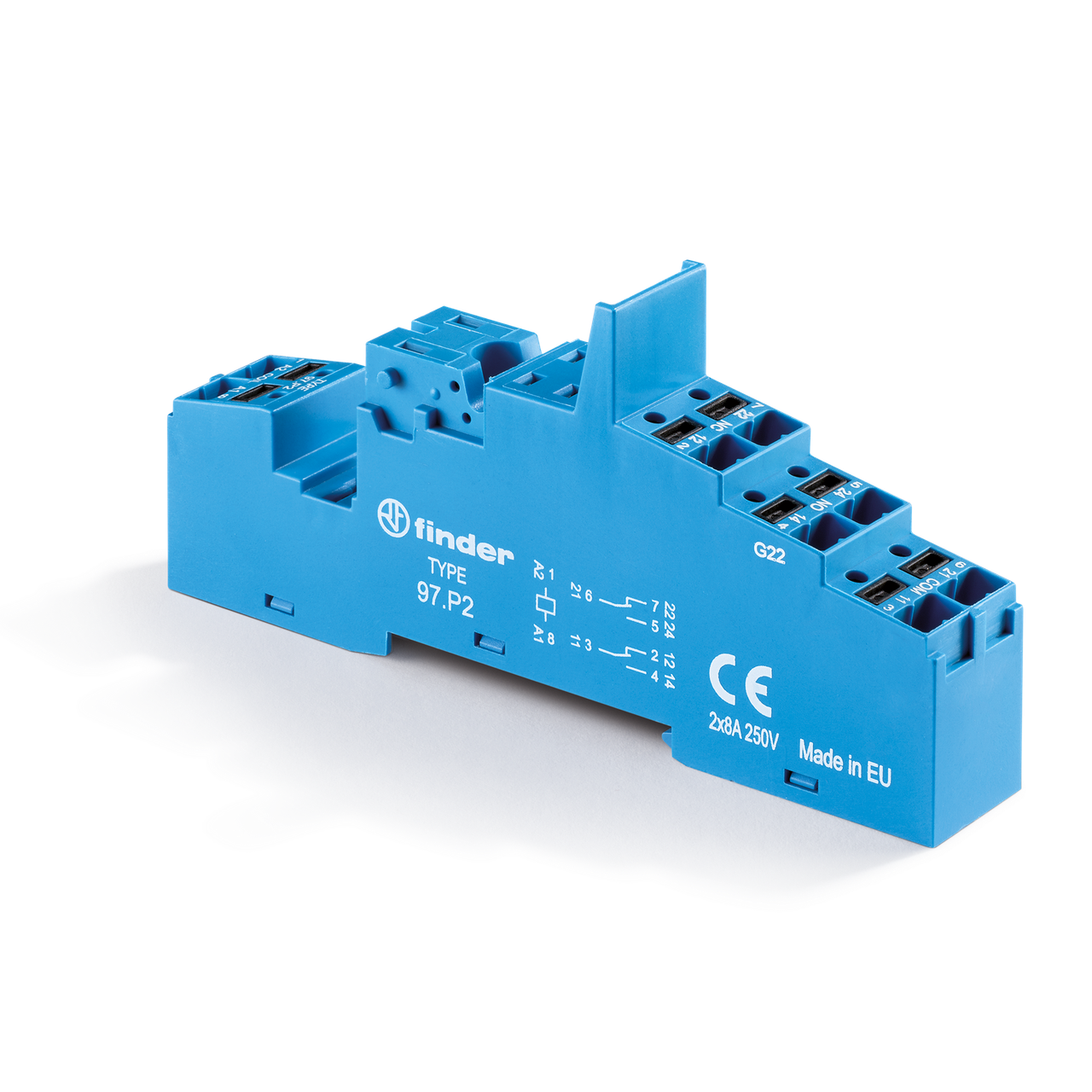 Finder 97.P2SMA Relay Socket