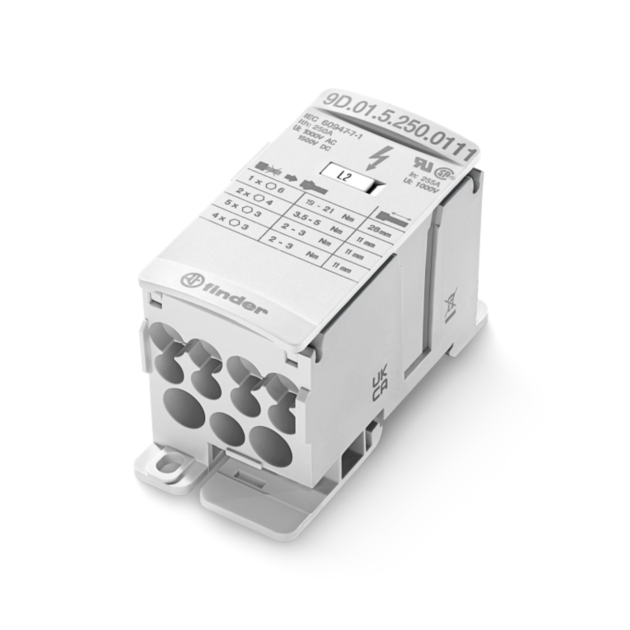 Finder - 9D.01.5.250.0111 - Distribution Terminal Block
