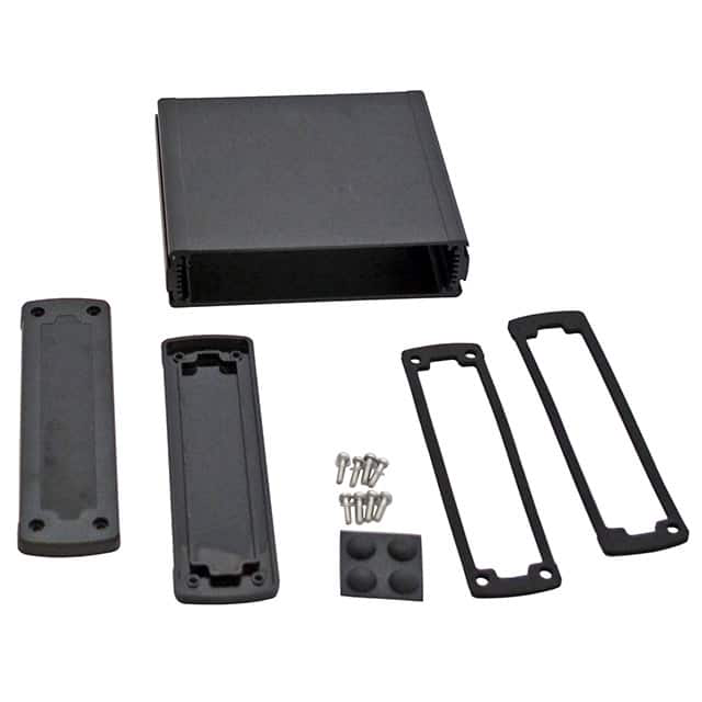 Bud Industries Inc. EXN-23360-BKP Aluminum Box