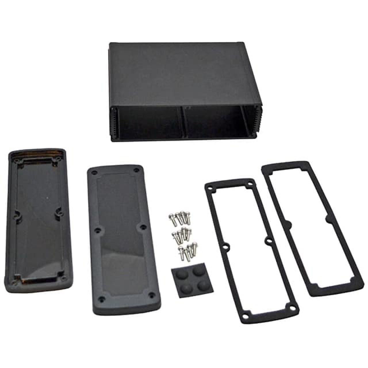 Bud Industries Inc. EXN-23364-BKP Aluminum Box