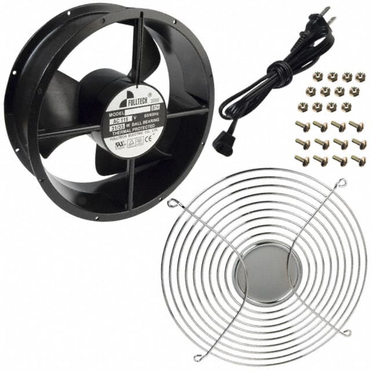Bud Industries Inc. FN-1282 AC Axial Fan