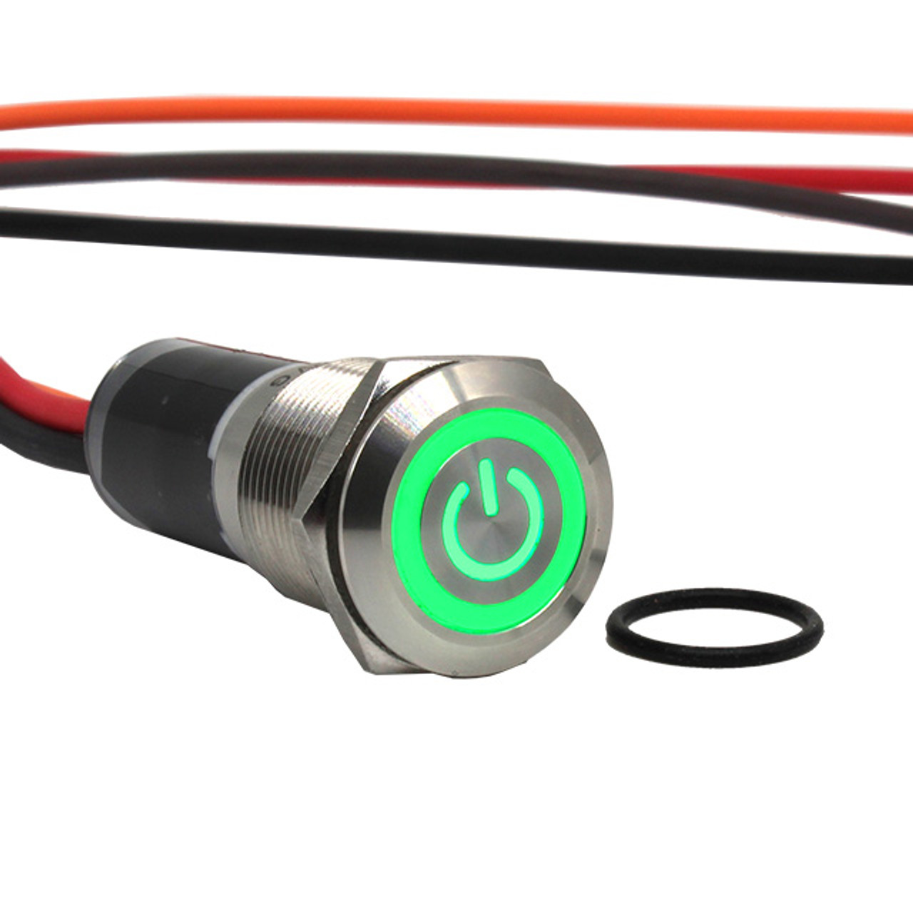 CIT Relay and Switch AH1NGSG24WA2 Pushbutton Switch