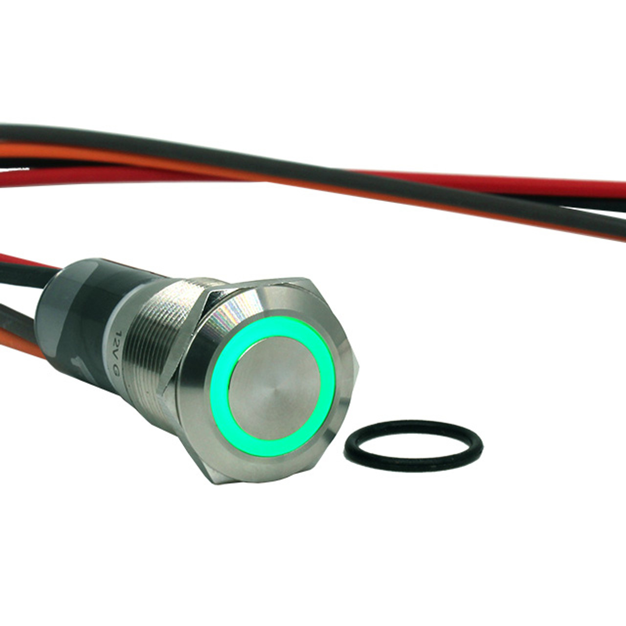 CIT Relay and Switch AH1NBSGNWA1 Pushbutton Switch