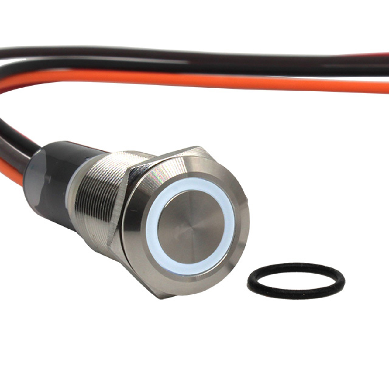 CIT Relay and Switch AH1NBSW24WA1 Pushbutton Switch