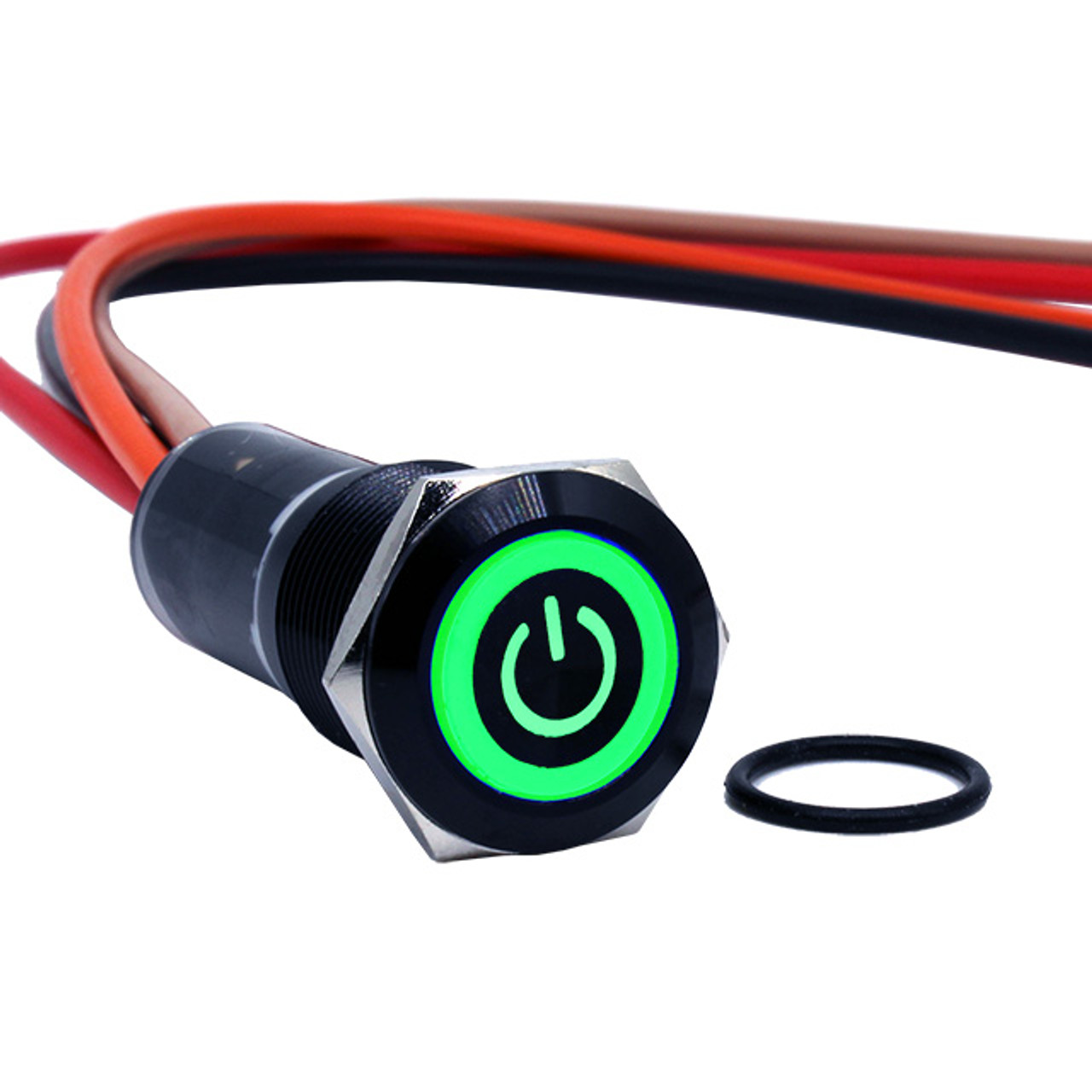 CIT Relay and Switch AH1NGBG6WA1 Pushbutton Switch