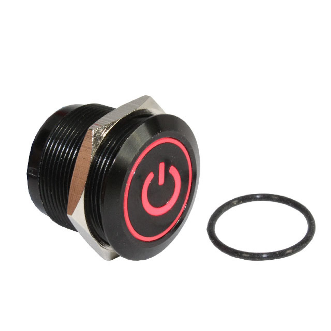 CIT Relay and Switch AH1LGBRGN Pushbutton Switch