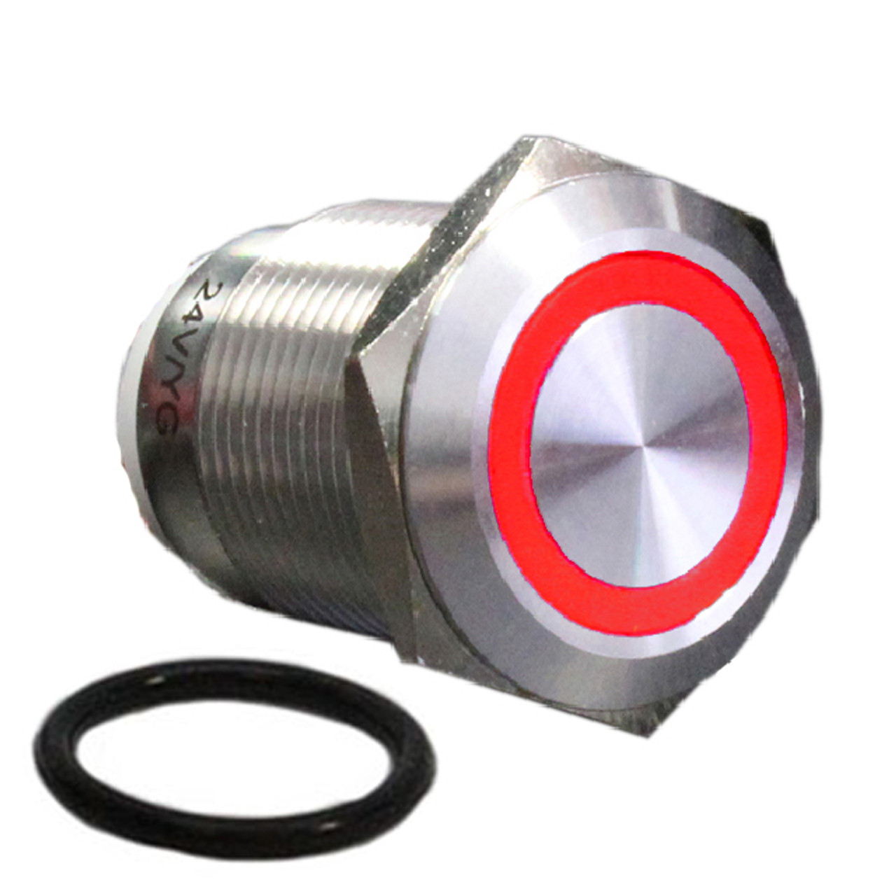 CIT Relay and Switch AH1NBSR24T Pushbutton Switch