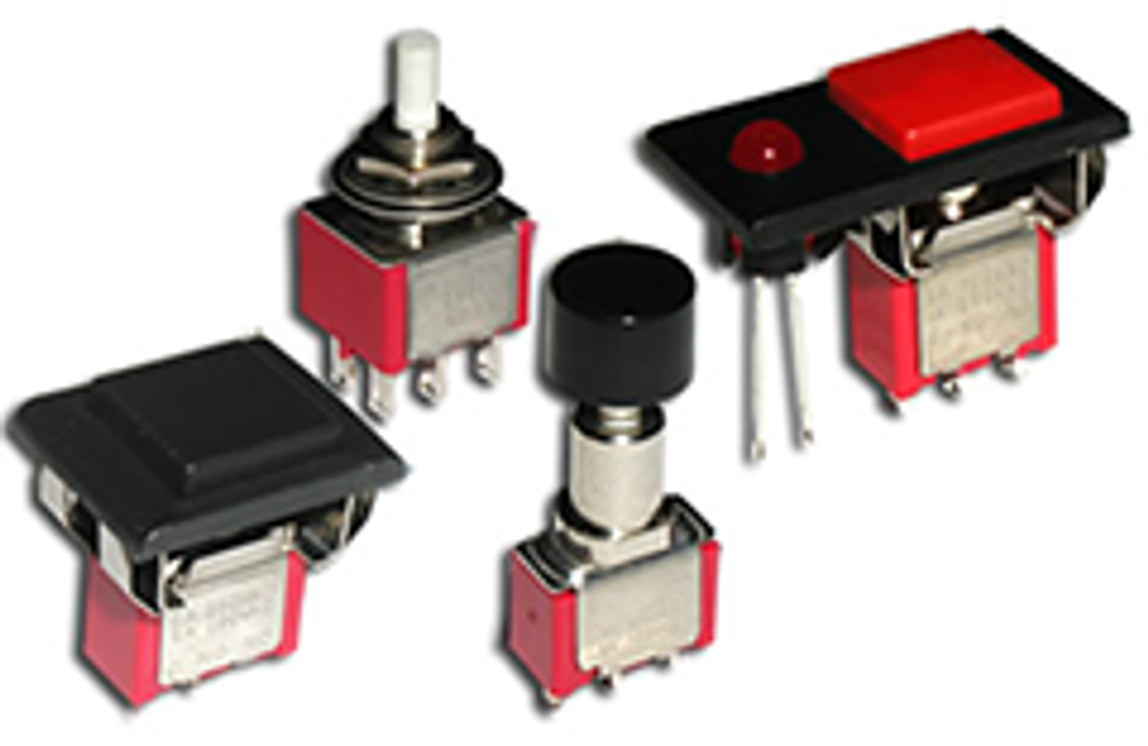 CIT Relay and Switch ANP12F4BQE Pushbutton Switch