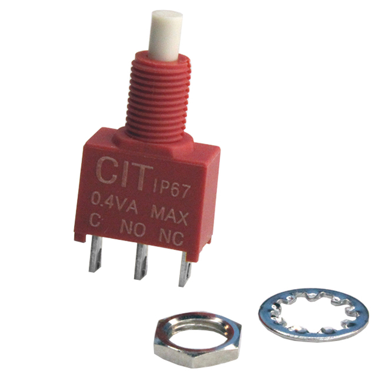 CIT Relay and Switch ASP11TEBQ Pushbutton Switch