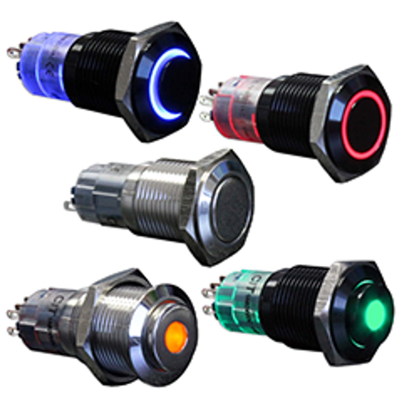 CIT Relay and Switch CH1NESG6S Pushbutton Swtich