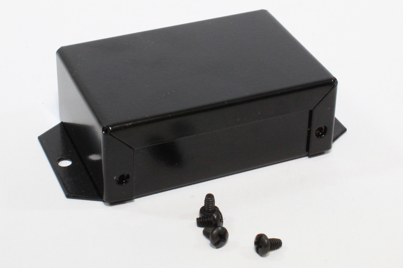 Hammond Manufacturing 1411FBCBK Aluminum Box