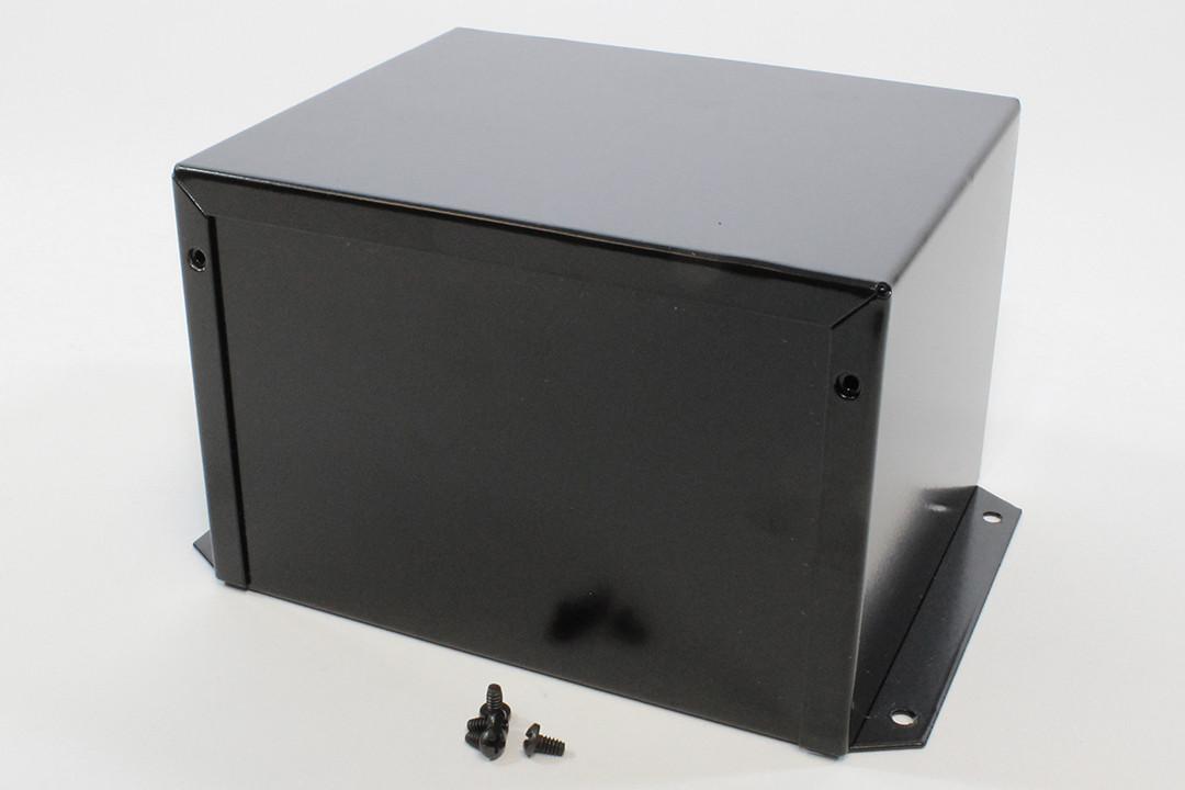 Hammond Manufacturing 1411FBPBK Aluminum Box
