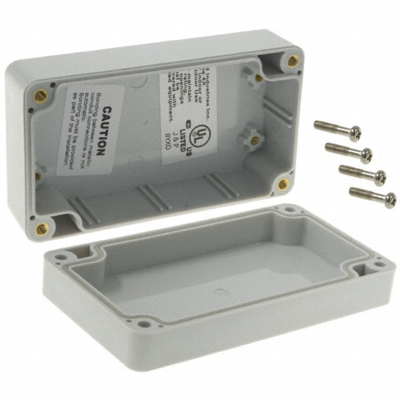 Bud Industries Inc. PN-1321-DG Plastic Box