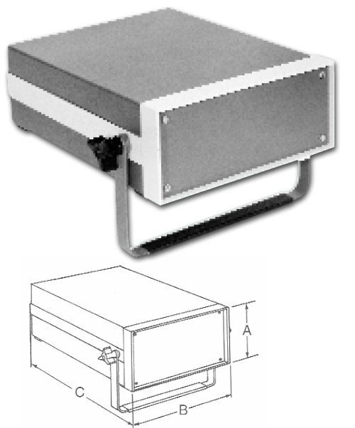 Bud Industries Inc. TR-6103 Metal Box