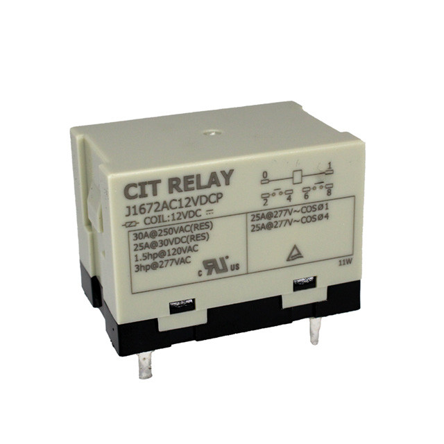 CIT Relay and Switch J1672AC12VDCP Power Relay