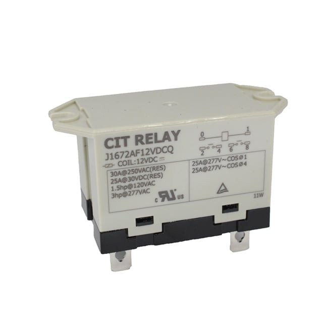 CIT Relay and Switch J1672AF12VDCQ Power Relay