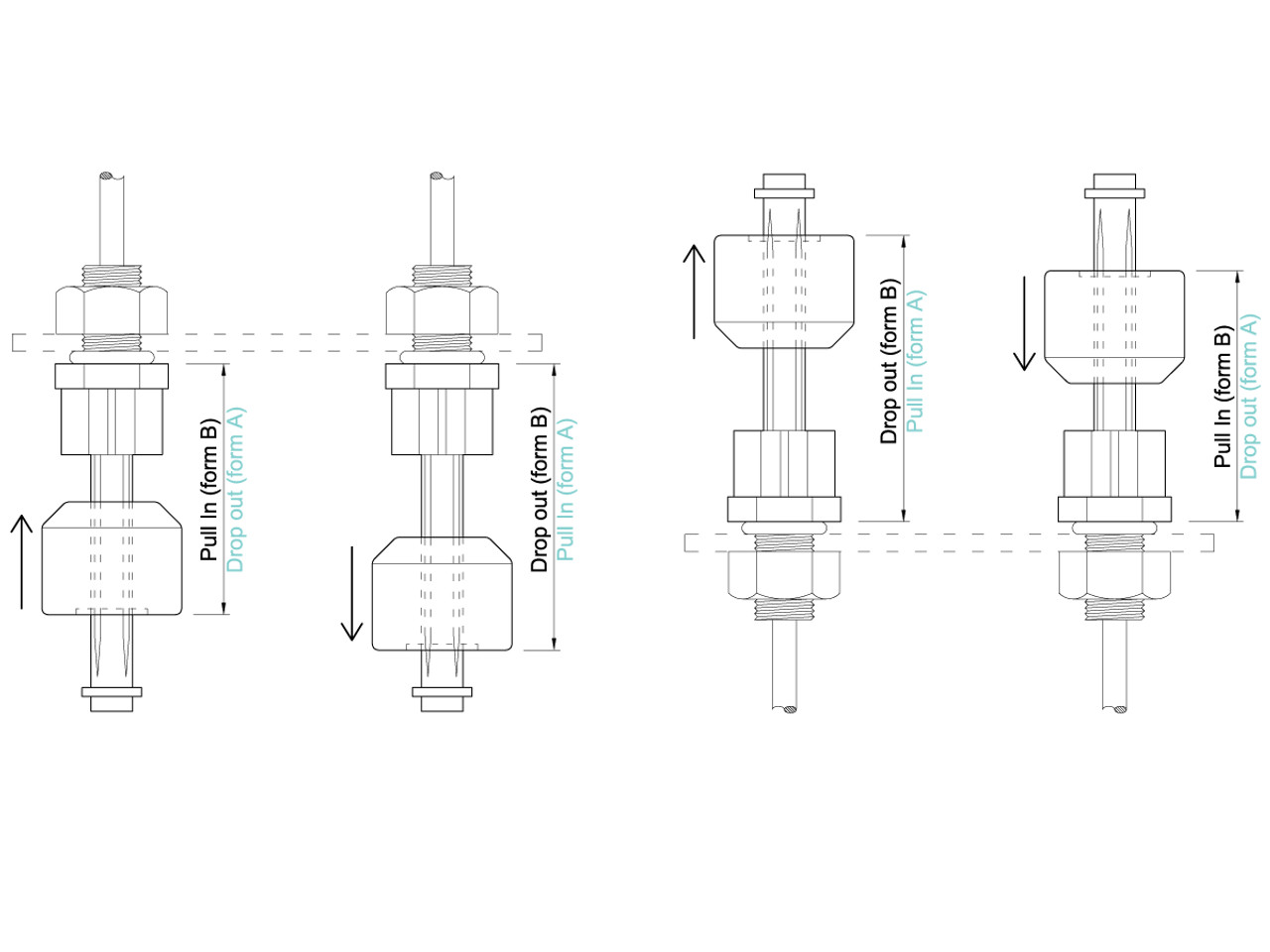 Standex Electronics LS02-1A85-PA-1500W Float Switch