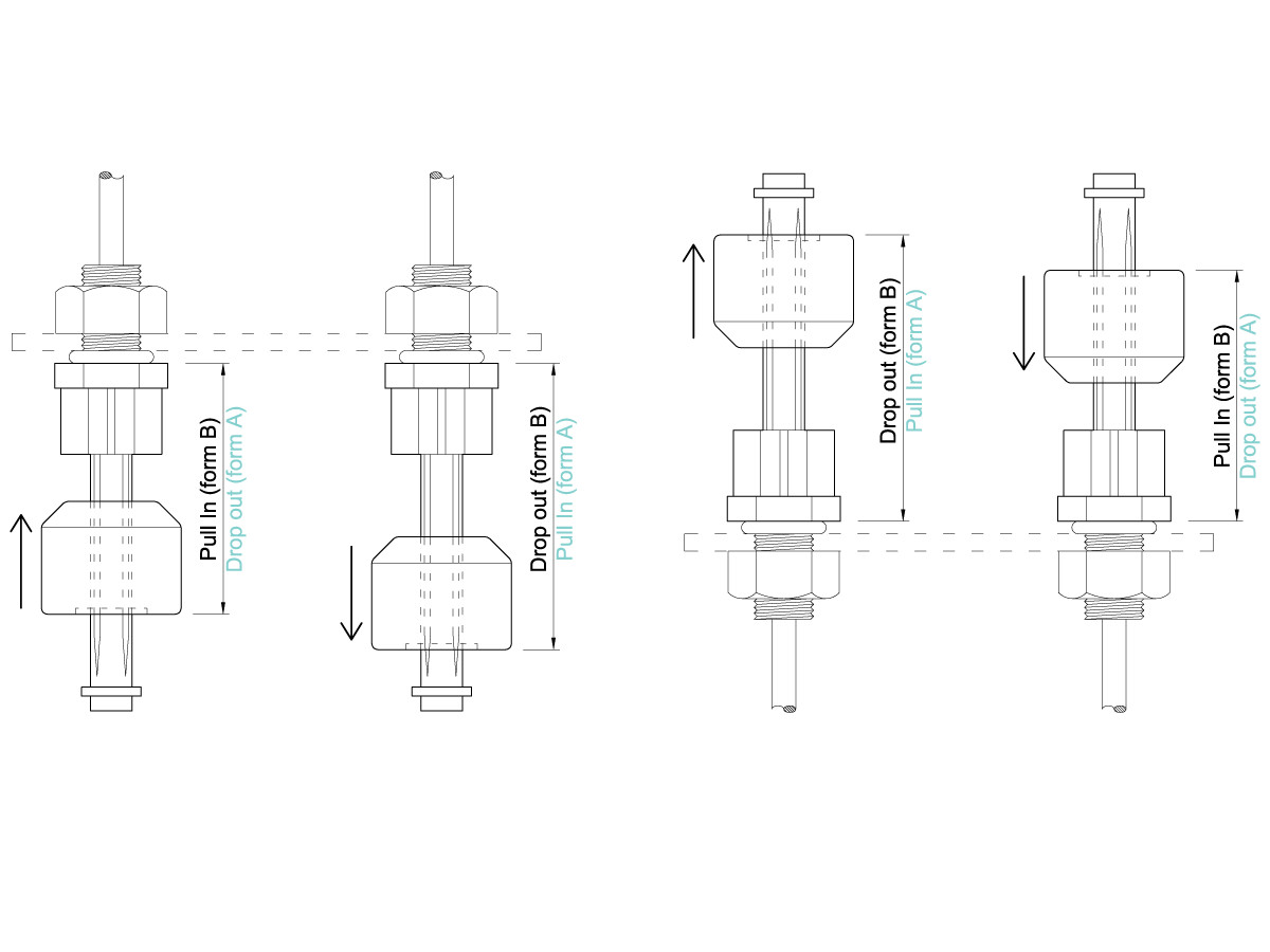 Standex Electronics LS02-1A66-PP-2000W Float Switch
