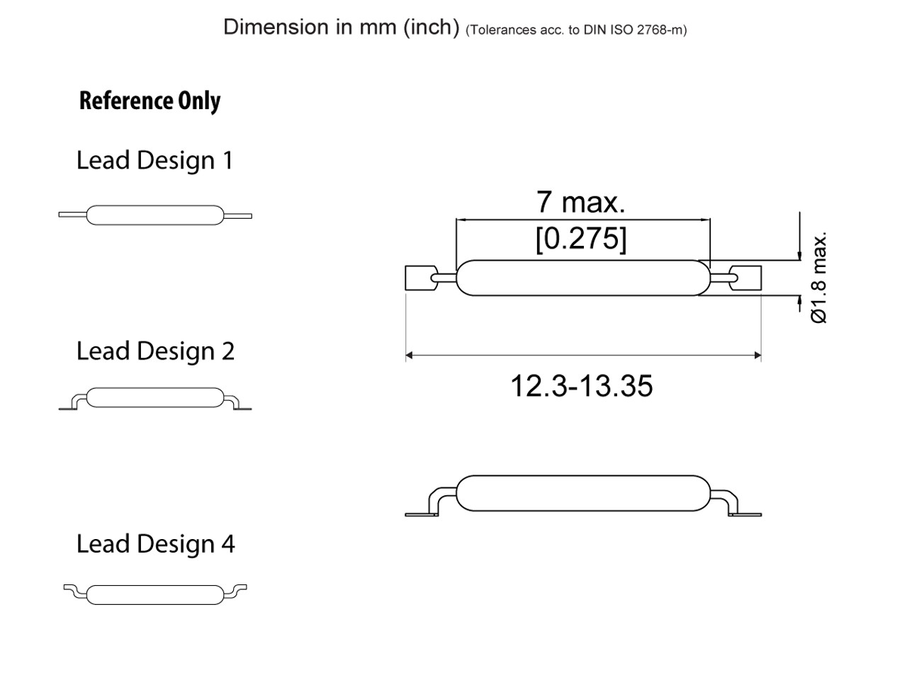 Standex Electronics MK23-80-G-2 Reed Switch