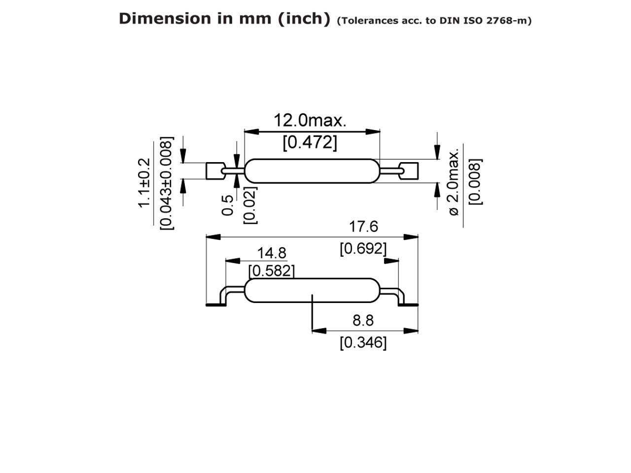 Standex Electronics MK23-46-C-2 Reed Switch