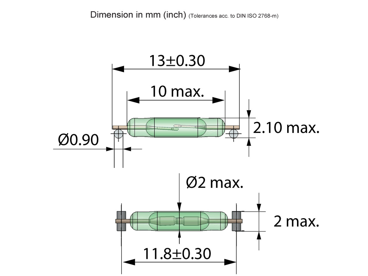 Standex Electronics MK33-87-B Reed Switch