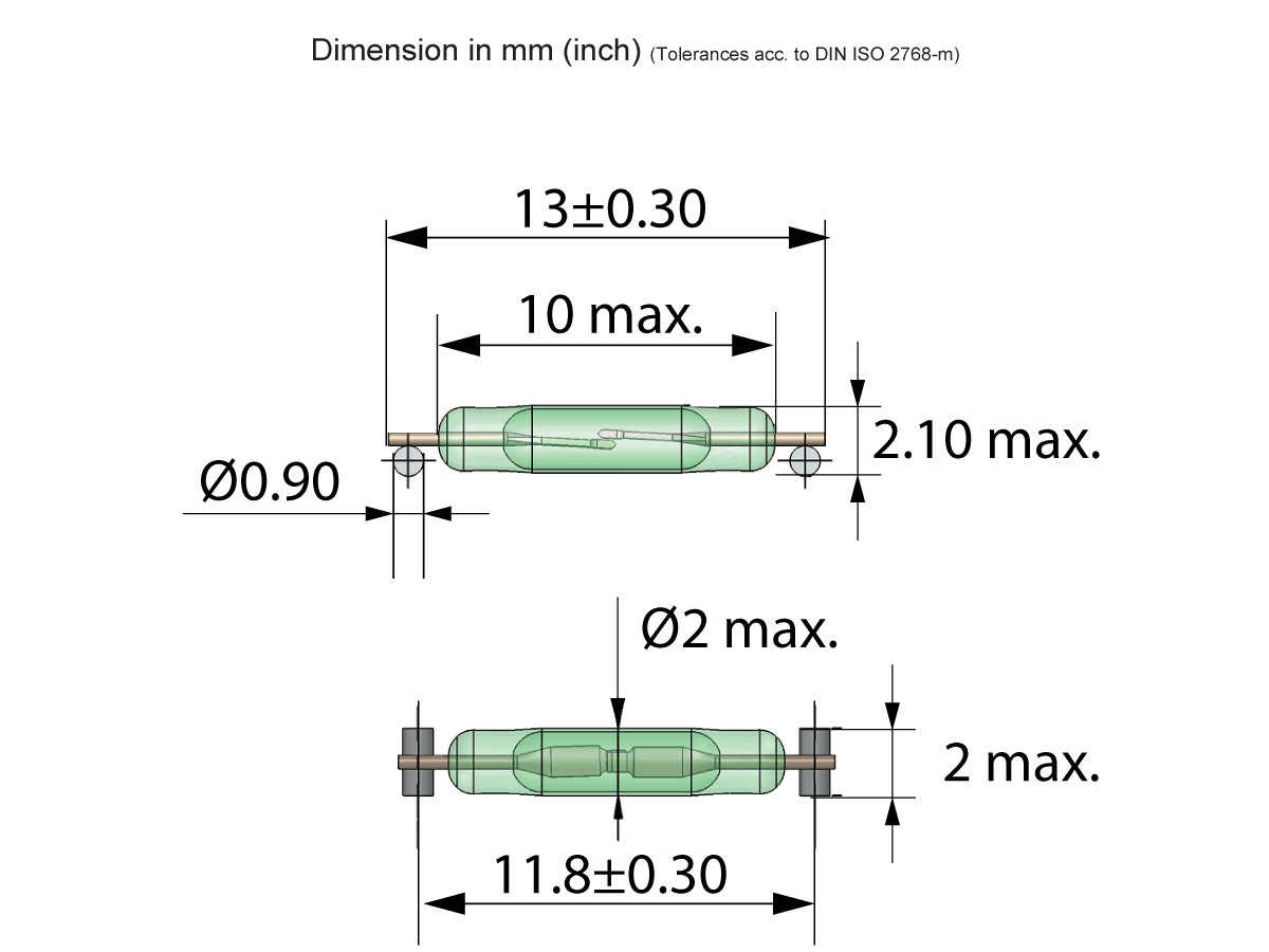Standex Electronics MK33-87-C Reed Switch