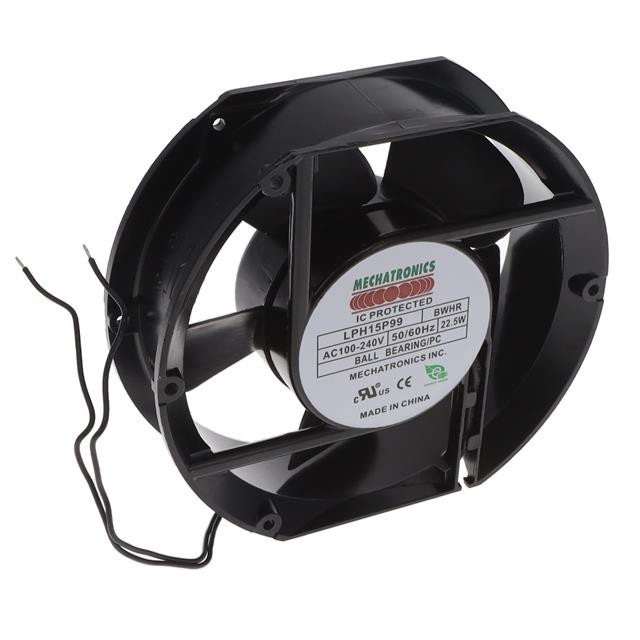 Mechatronics LPH15P99-BWHR-PC 172x152x51mm EC axial fan