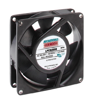 Mechatronics LPC92B99-BWHR 92x92x25mm EC axial fan