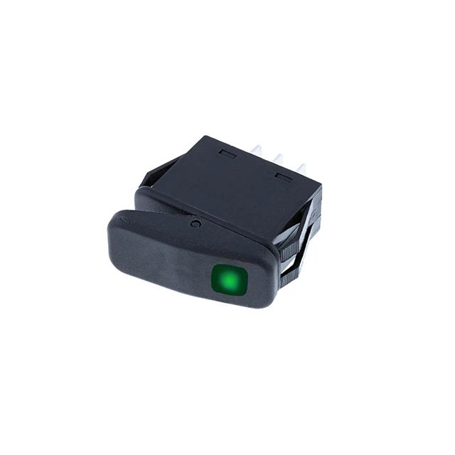 Switch Components SRC2-1A-DC-1-GL Rocker Switch