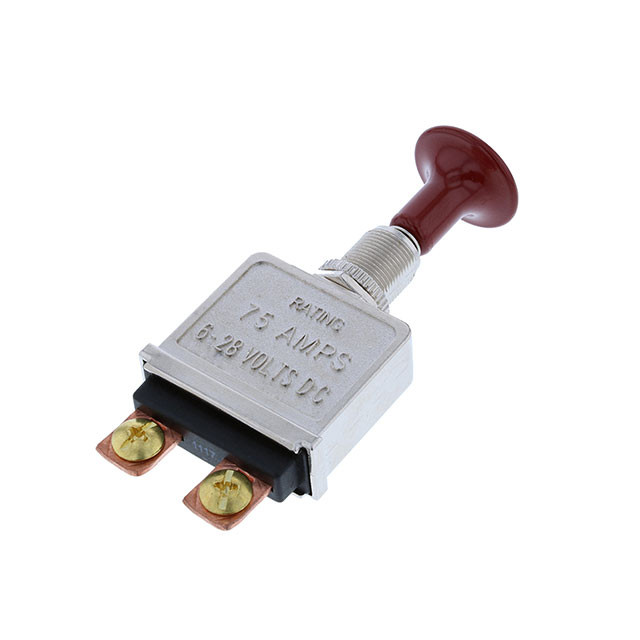 Switch Components PP-1A-DC-7-R Push-Pull Switch