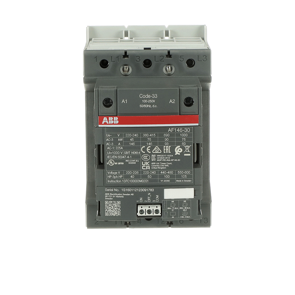 ABB AF146-30-00-33 Non-Reversing Contactors