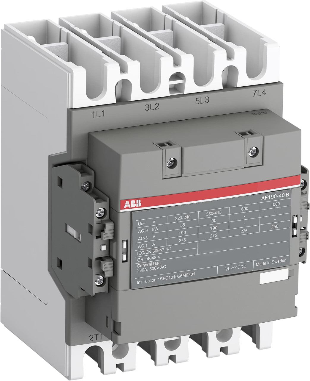 ABB AF190-40-22-11 Non-Reversing Contactors