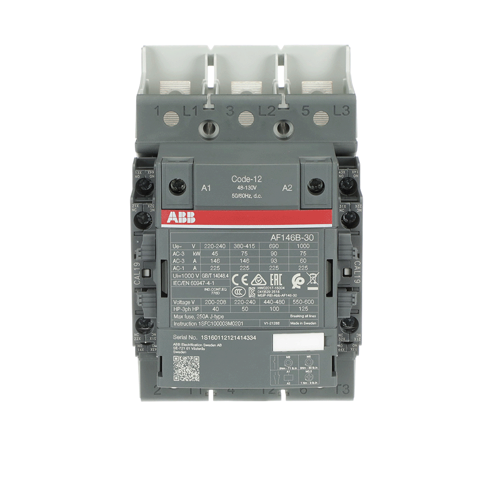 ABB AF146B-30-22-12 Non-Reversing Contactors