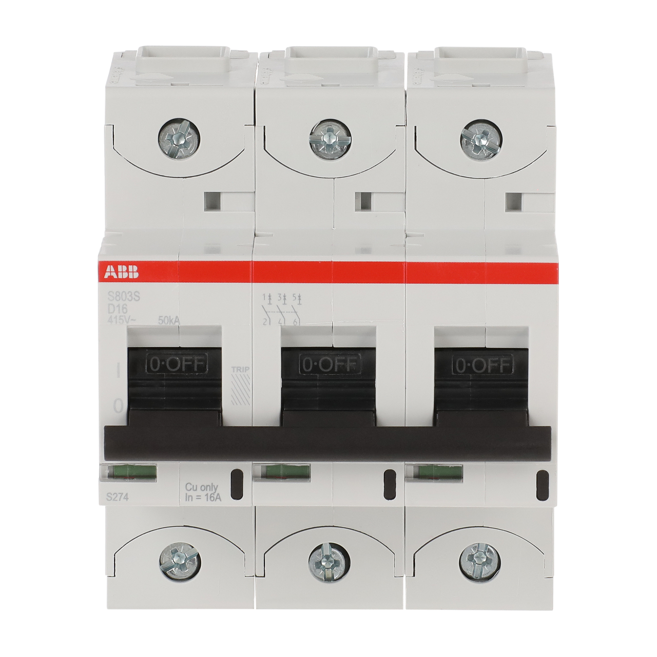ABB S803S-D16 Thermal Magnetic Circuit Breaker