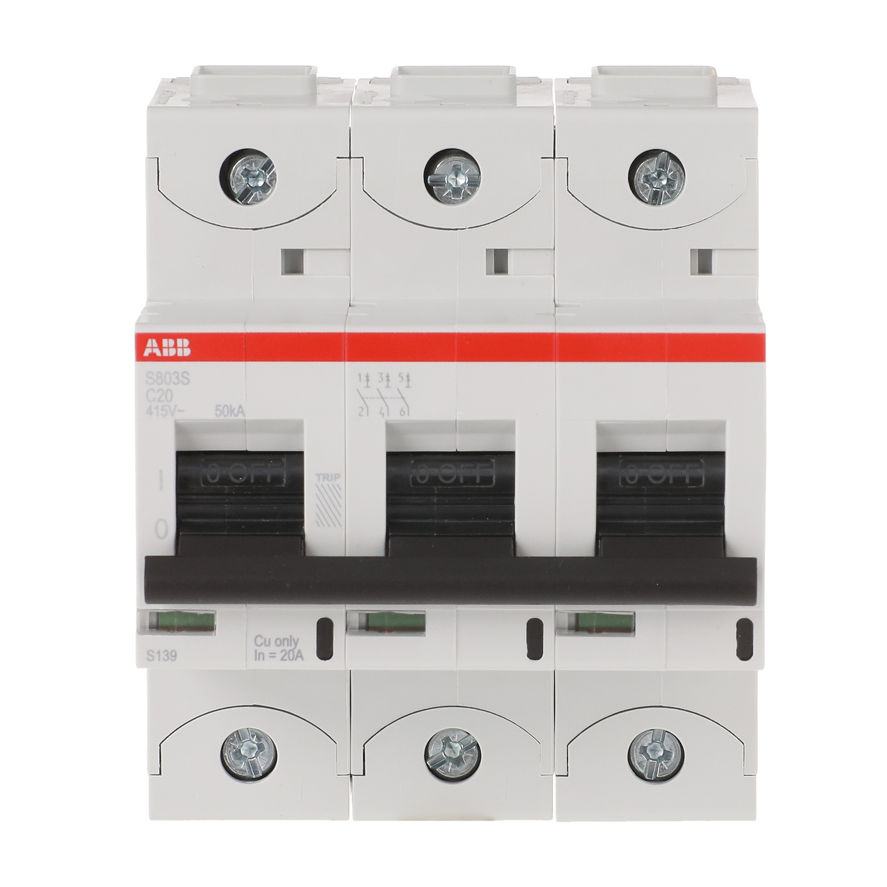 ABB S803S-C20 Thermal Magnetic Circuit Breaker