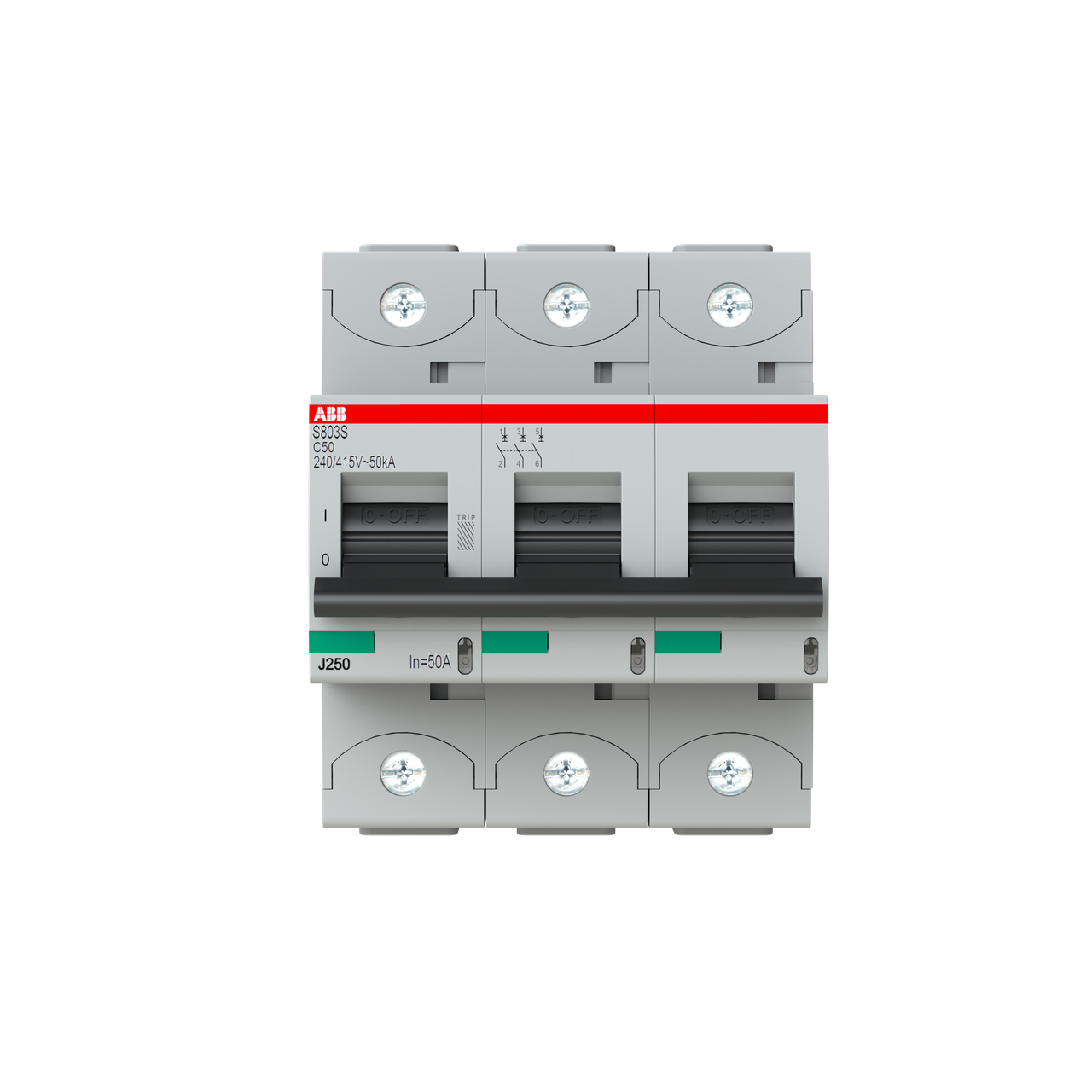ABB S803S-C50 Thermal Magnetic Circuit Breaker