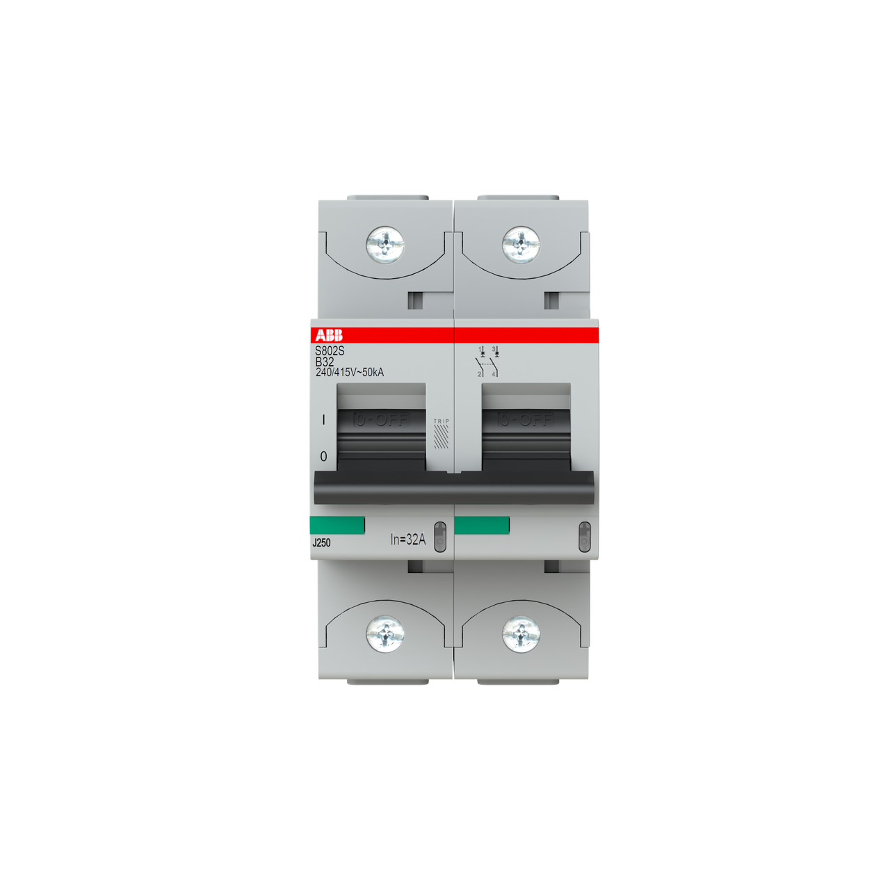 ABB S802S-B32 Thermal Magnetic Circuit Breaker