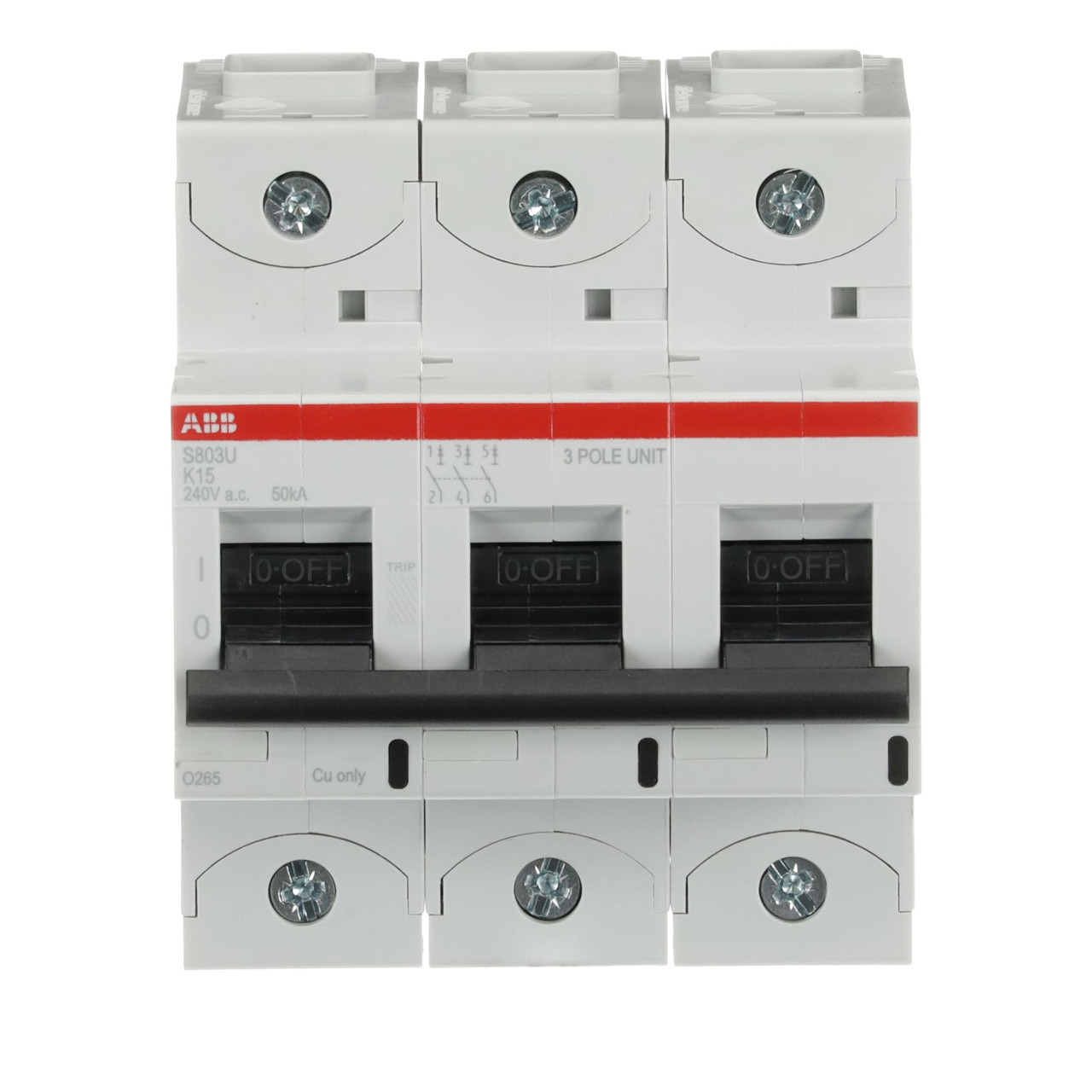 ABB S803U-K15 Thermal Magnetic Circuit Breaker