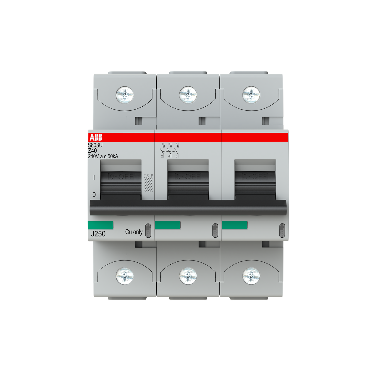 ABB S803U-Z40 Thermal Magnetic Circuit Breaker