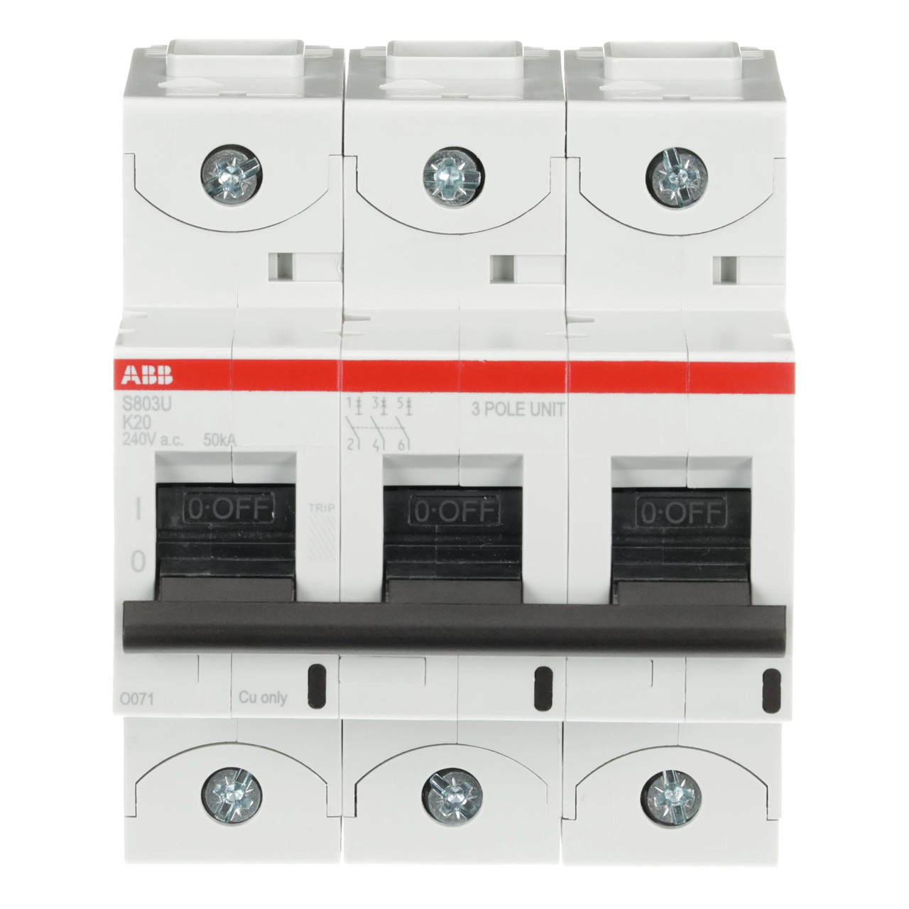 ABB S803U-K20 Thermal Magnetic Circuit Breaker