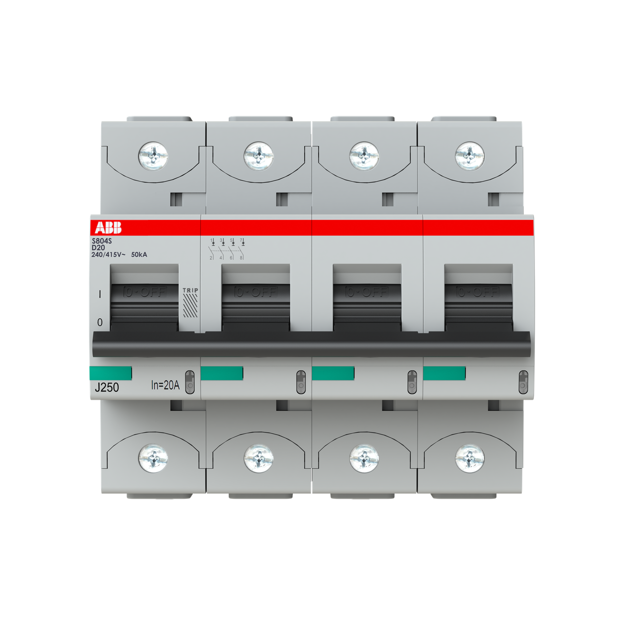 ABB S804S-D20 Thermal Magnetic Circuit Breaker