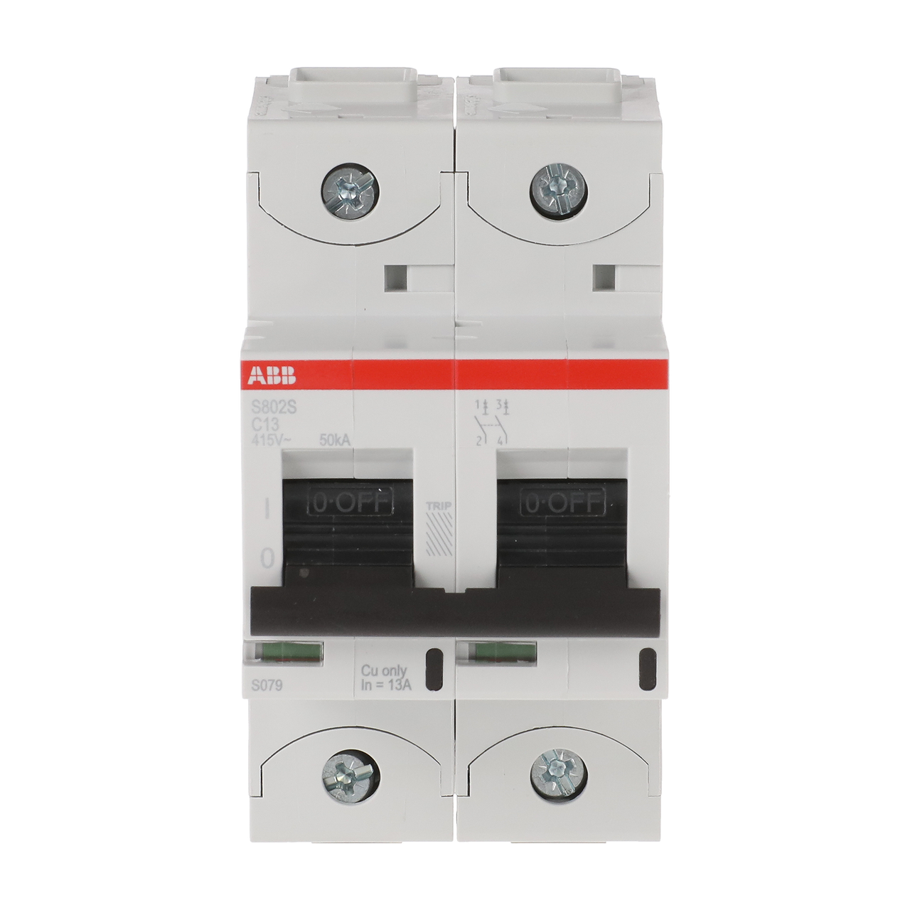 ABB S802S-C13 Thermal Magnetic Circuit Breaker