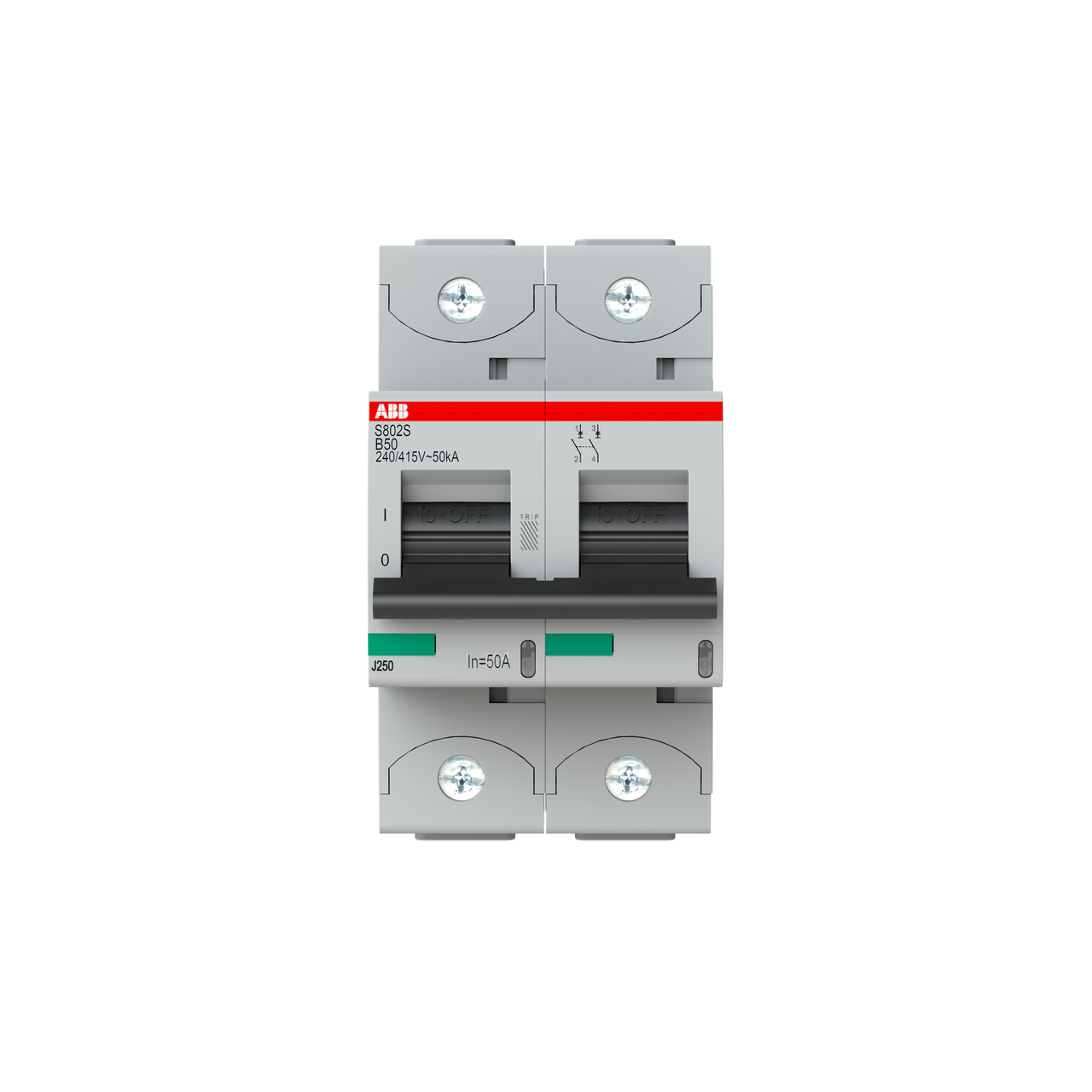 ABB S802S-B50 Thermal Magnetic Circuit Breaker