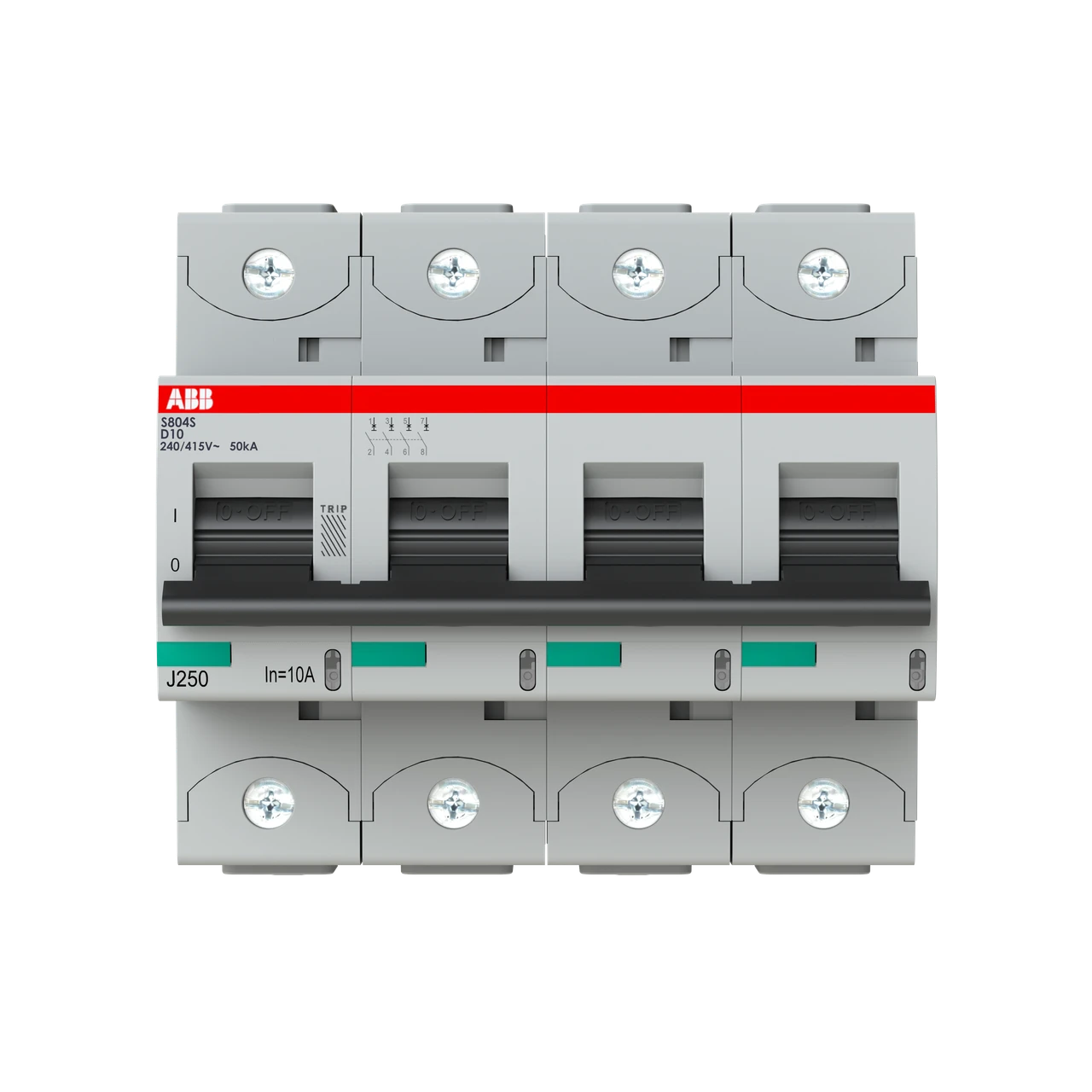 ABB S804S-D10 Thermal Magnetic Circuit Breaker